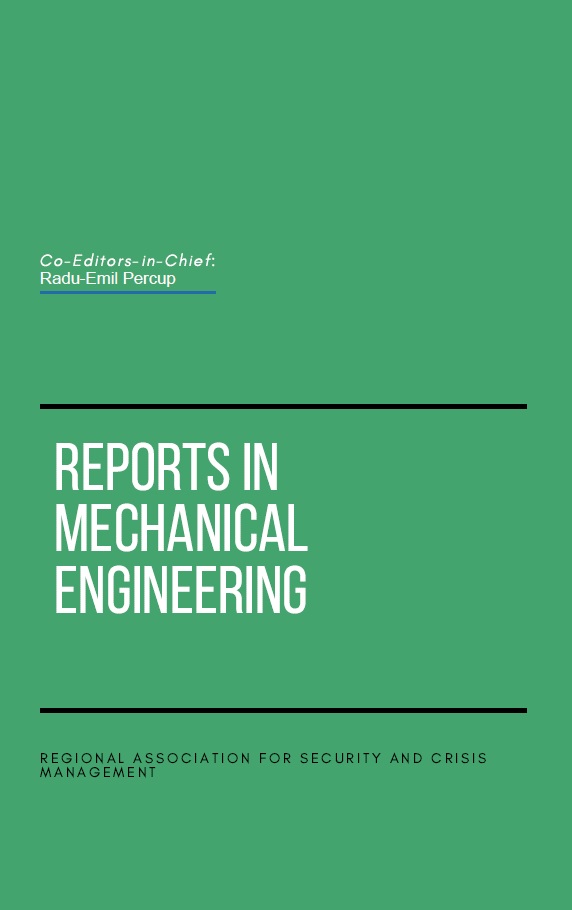 					View Vol. 4 No. 1 (2023): Reports in Mechanical Engineering 
				